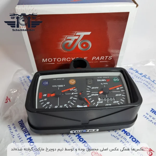 خرید کیلومتر انژکتوری LED آمپر بنزین‌دار برند تکتاز موتور
