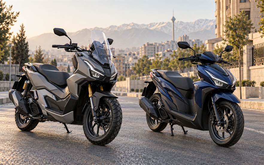 مقایسه شهری هوندا ADV160 و هوندا کلیک 160